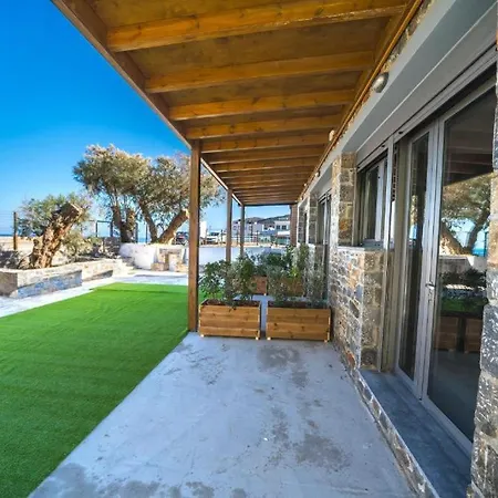 아파트 Terrazeus - Stone House Beachfront 3 멜라토스